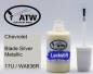 Preview: Chevrolet, Blade Silver Metallic, 17U / WA636R: 20ml Lackstift, von ATW Autoteile West.